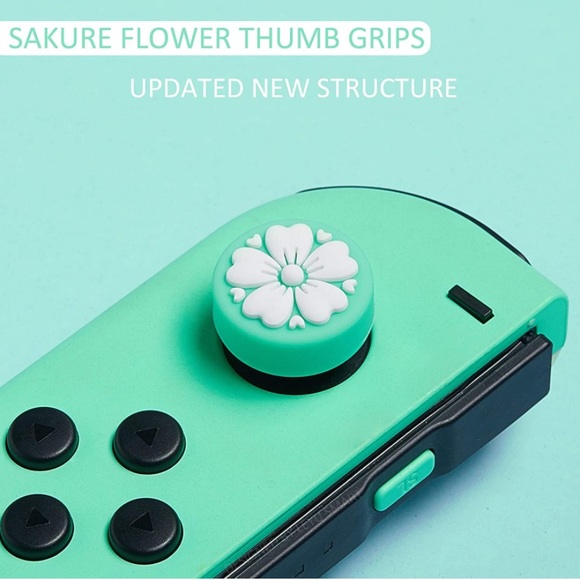 Other - Sakura Flower Thumb Grips for Switch & Switch Lite